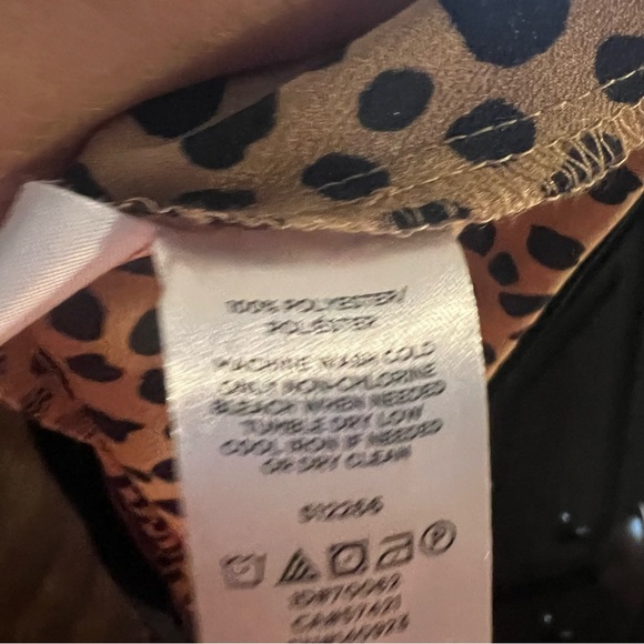 Loft Leopard Print Midi Skirt Satin - Picture 8 of 9